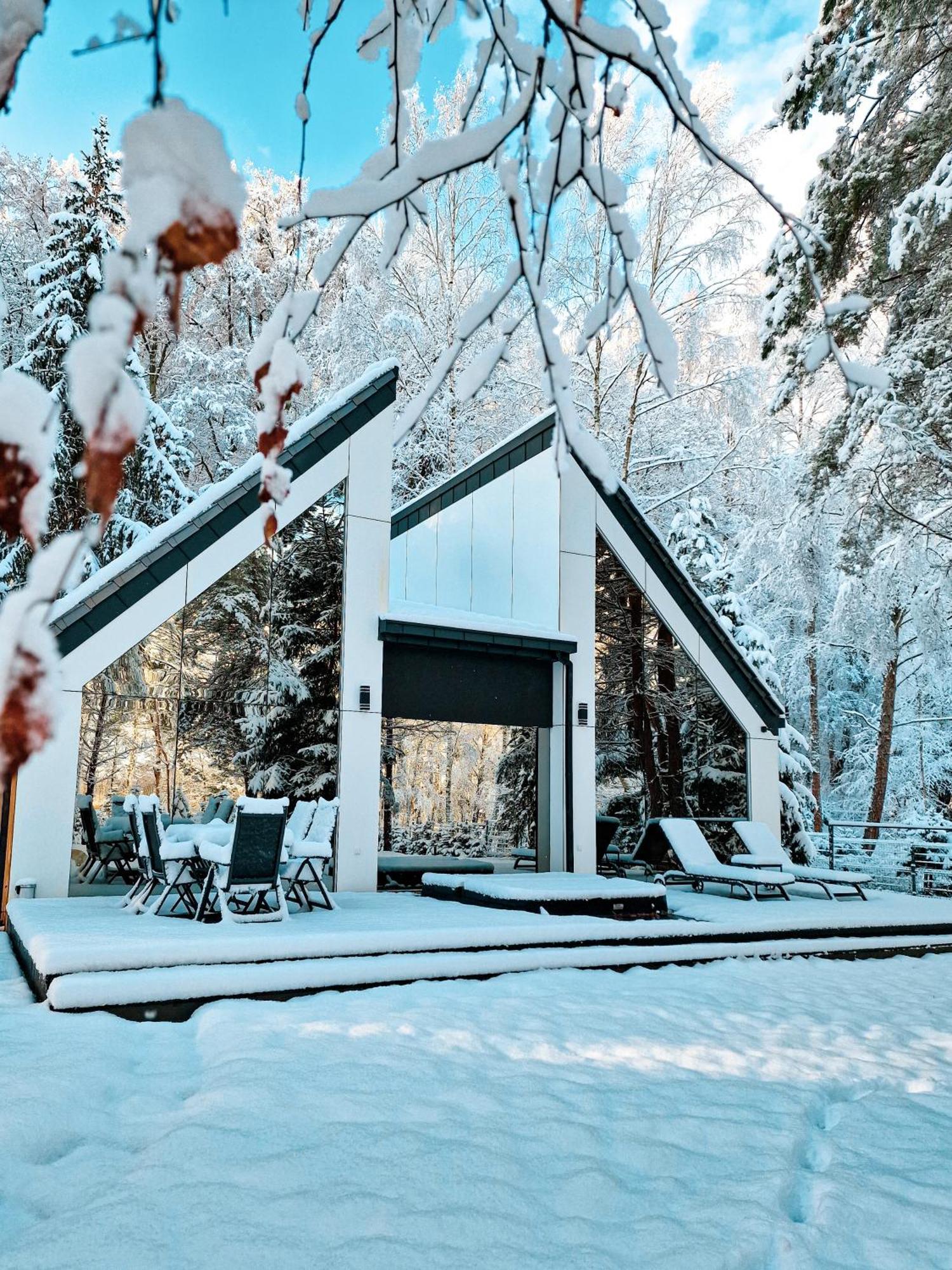 Bobrowa Ostoja Villa Lukta Exterior photo